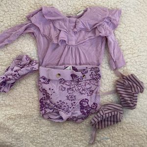 Kate quinn lilac 0-3 month set